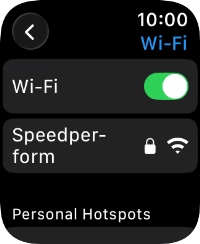 Press the Digital Crown several times to return to standby mode.