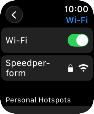 Press the Digital Crown several times to return to standby mode.