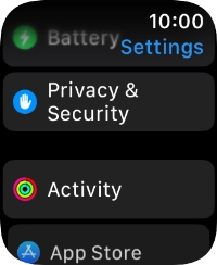 Press Privacy & Security.