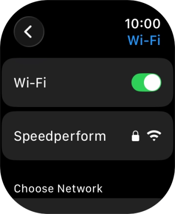 Press the Digital Crown several times to return to standby mode.