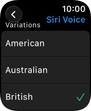 Follow the instructions on the screen to select the required settings.