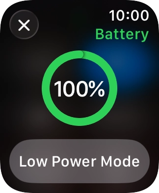 Press Low Power Mode.