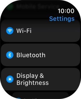 Press Display & Brightness.