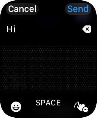 Press the input icon.