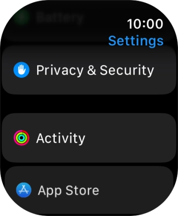 Press Privacy & Security.