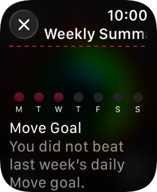 Press the Digital Crown several times to return to the main menu.