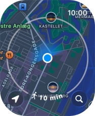 Press the search icon.