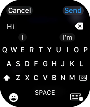 Press the input icon.