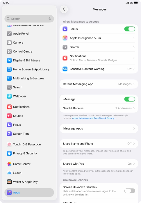 Slide your finger upwards starting from the bottom of the screen to return to the home screen.