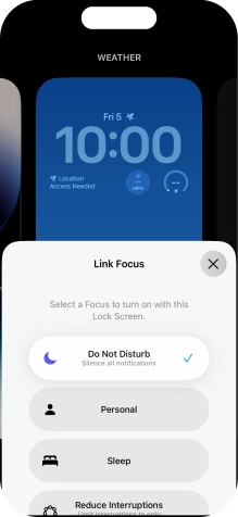 Press the close icon.