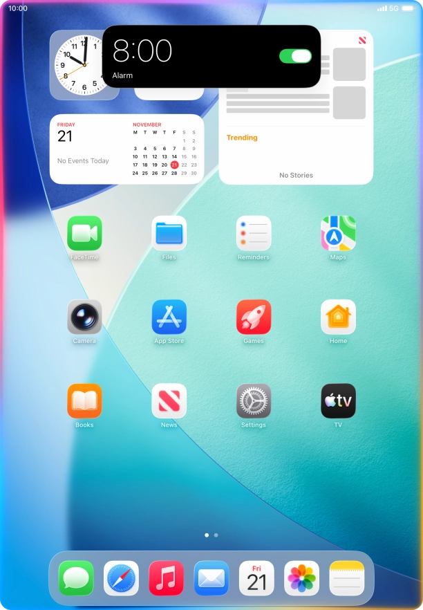 Say, in your own words, what you would like your tablet to do. OPEN CAMERA or SET AN ALARM.
