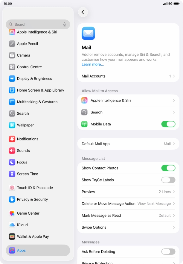 Press Mail Accounts.