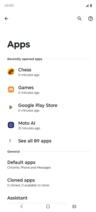Press See all apps. Press See all apps.