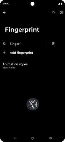 Press the Return key. Press the Return key.