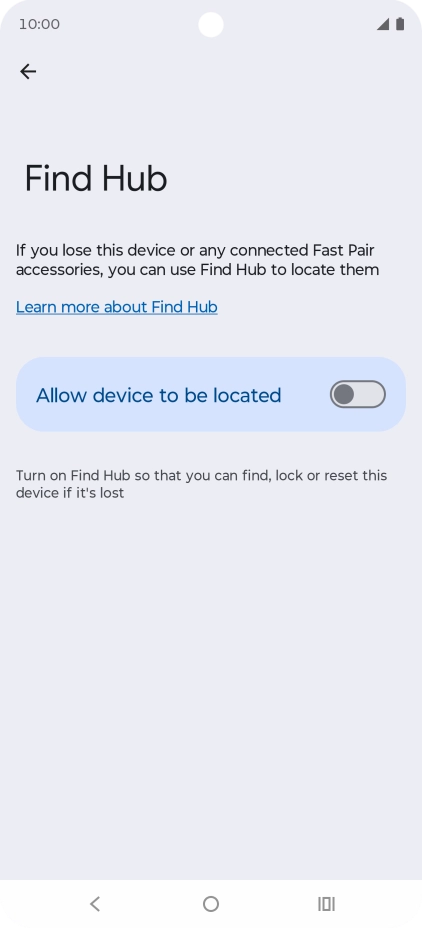 Press the indicator next to Press the indicator next to
