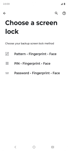 Press the required phone lock code and follow the instructions on the screen to create an additional phone lock code. Press the required phone lock code and follow the instructions on the screen to create an additional phone lock code.