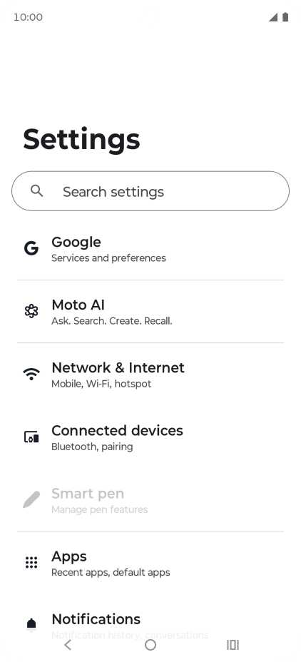 Press Google. Press Google.