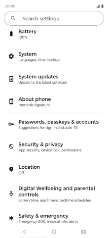 Press Passwords, passkeys & accounts. Press Passwords, passkeys & accounts.