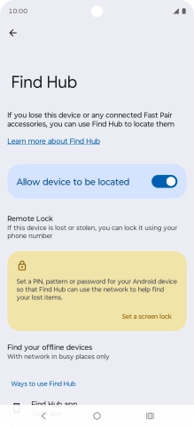 Press the Home key to return to the home screen. Press the Home key to return to the home screen.