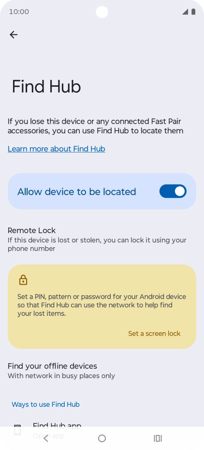 Press the Home key to return to the home screen. Press the Home key to return to the home screen.