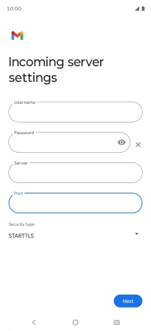 Press the drop down list below Press the drop down list below