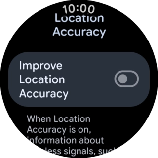 If you press the indicator next to 