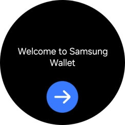 Press and hold the Return key to activate Samsung Pay.
