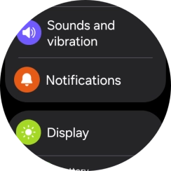 Press Display. Press Display.