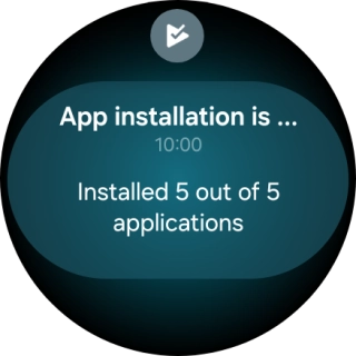 Press the required notification to open it.