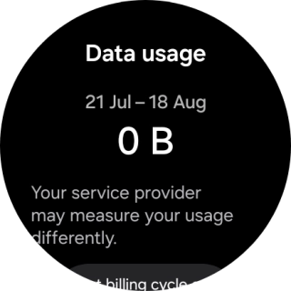 The total data usage is displayed.