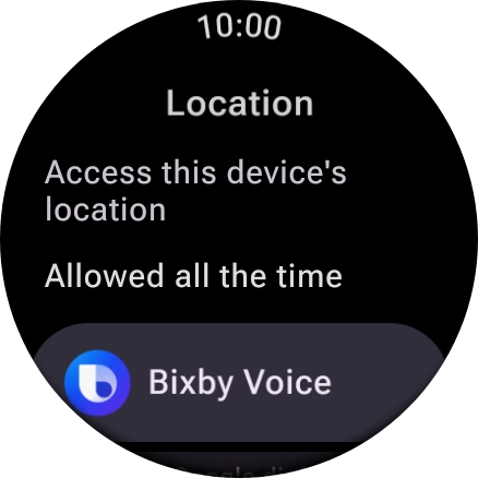 Press the required app.