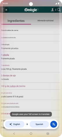 Follow the instructions on the screen to select the required language settings and use the function.