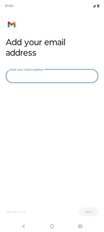 Press the field below 