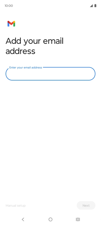 Press the field below 