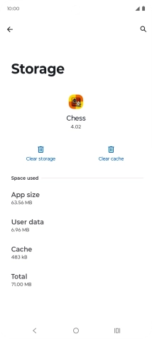 Press Clear cache. Press Clear cache.