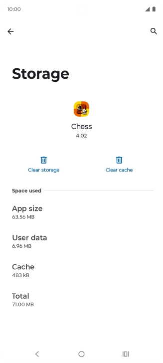 Press Clear cache. Press Clear cache.