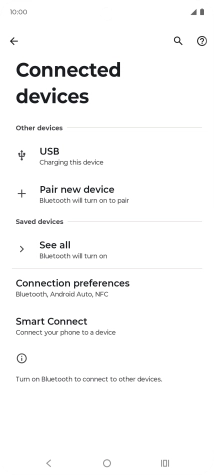 Press Connection preferences.