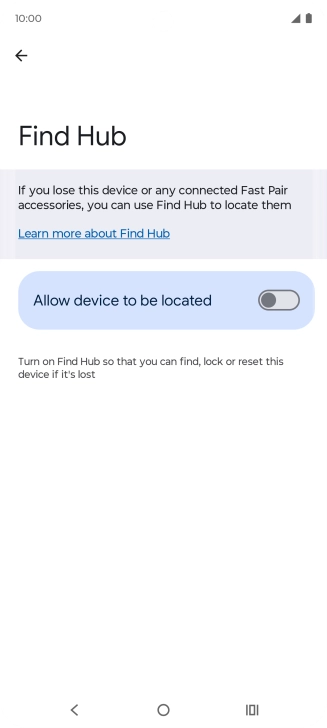 Press the indicator next to Press the indicator next to
