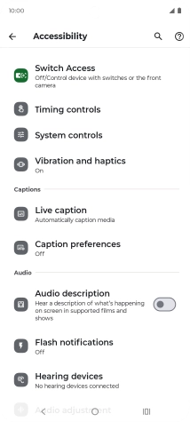 Press the required category below 