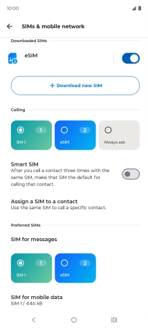 Press the required price plan.