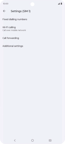 Press Wi-Fi calling.