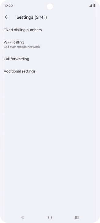 Press Wi-Fi calling.