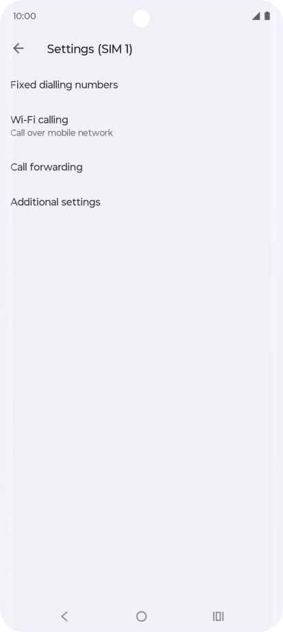 Press Wi-Fi calling.