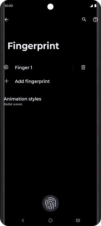 Press the Return key.