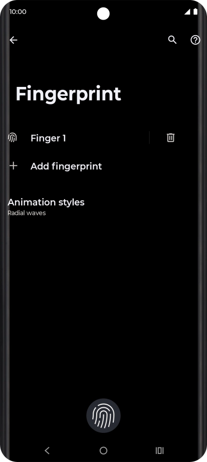 Press the Return key.