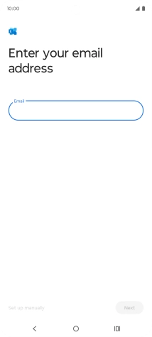 Press the field below 