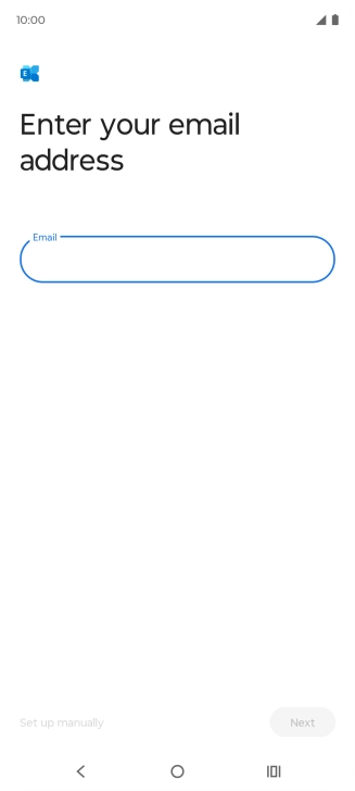 Press the field below 