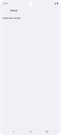 Press Voicemail number.