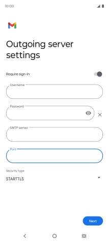 Press the drop down list below 