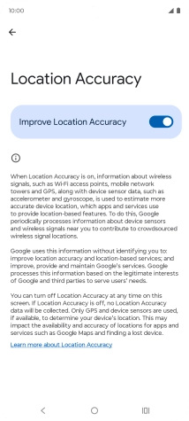 If you press the indicator next to 